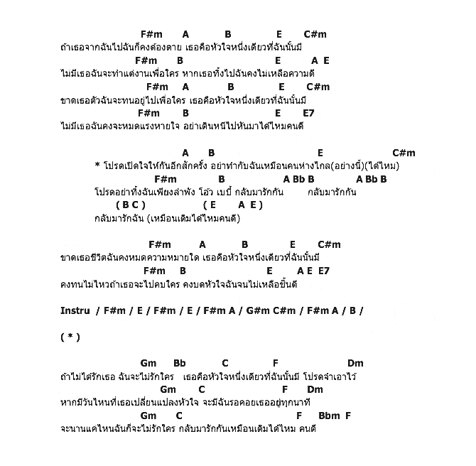 คอร์ดเพลง เนื้อเพลง ถ้าเธอไป, คอร์ดเพลง ถ้าเธอไป ของ ตู่ ภพธร, คอร์ดเพลงของ ตู่ ภพธร, เนื้อร้อง ถ้าเธอไป ตู่ ภพธร, ถ้าเธอไป คอร์ดง่าย ๆ, คอร์ด ถ้าเธอไป ต้นฉบับ