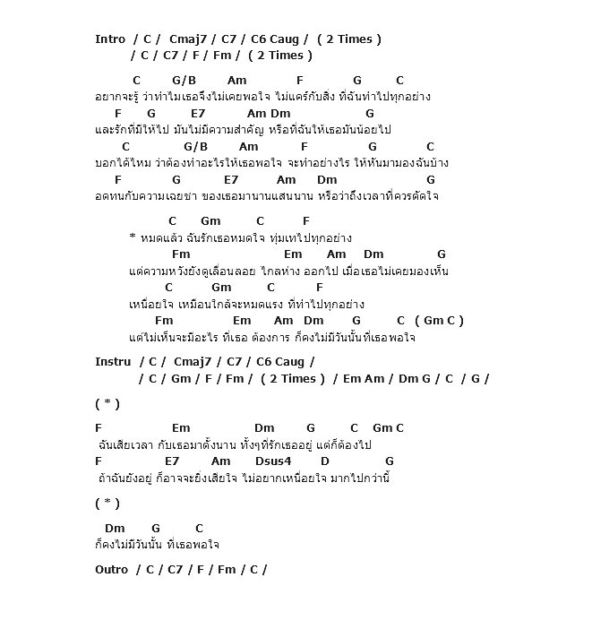 คอร์ดเพลง เนื้อเพลง เหนื่อยใจ, คอร์ดเพลง เหนื่อยใจ ของ น้อย วงพรู, คอร์ดเพลงของ น้อย วงพรู, เนื้อร้อง เหนื่อยใจ น้อย วงพรู, เหนื่อยใจ คอร์ดง่าย ๆ, คอร์ด เหนื่อยใจ ต้นฉบับ