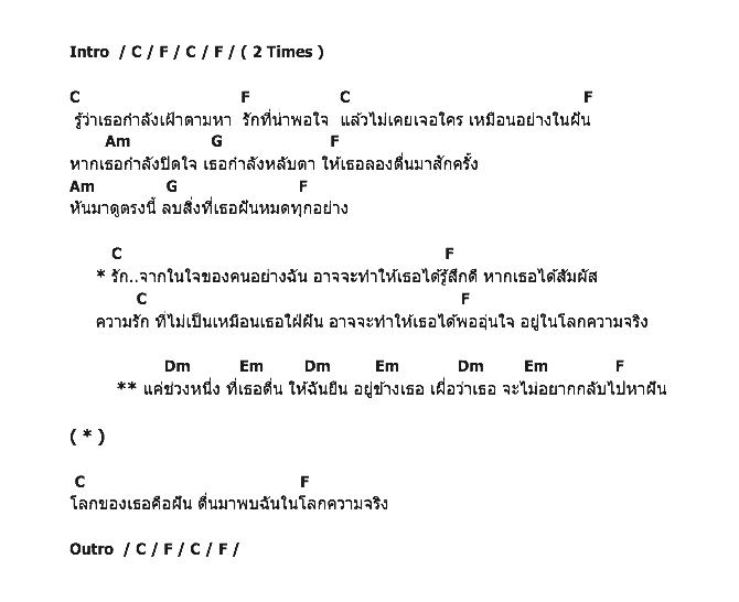 คอร์ดเพลง เนื้อเพลง โลกความจริง, คอร์ดเพลง โลกความจริง ของ เชษฐา ยารสเอก, คอร์ดเพลงของ เชษฐา ยารสเอก, เนื้อร้อง โลกความจริง เชษฐา ยารสเอก, โลกความจริง คอร์ดง่าย ๆ, คอร์ด โลกความจริง ต้นฉบับ