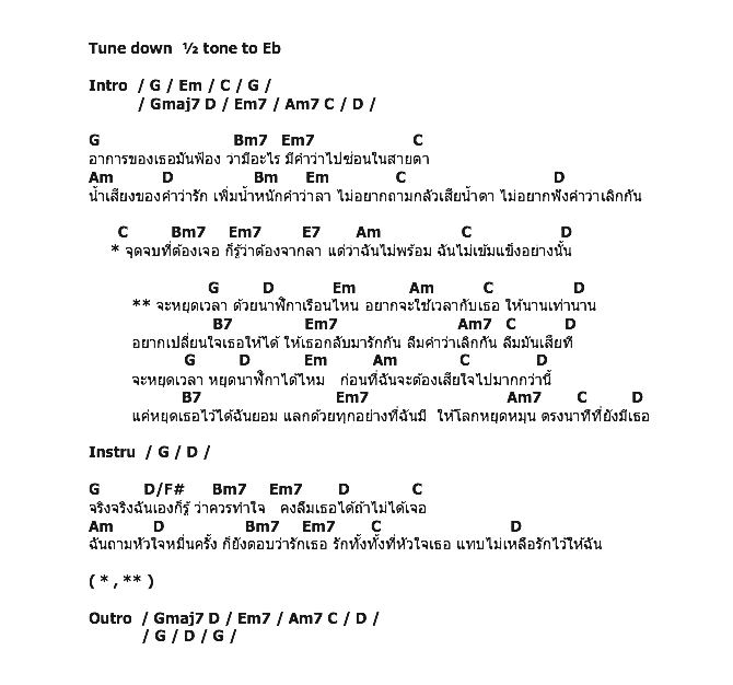 คอร์ดเพลง เนื้อเพลง จะหยุดเวลาได้ไหม, คอร์ดเพลง จะหยุดเวลาได้ไหม ของ โตโน่ The Star 6 ภาคิน คำวิลัยศักดิ์, คอร์ดเพลงของ โตโน่ The Star 6 ภาคิน คำวิลัยศักดิ์, เนื้อร้อง จะหยุดเวลาได้ไหม โตโน่ The Star 6 ภาคิน คำวิลัยศักดิ์, จะหยุดเวลาได้ไหม คอร์ดง่าย ๆ, คอร์ด จะหยุดเวลาได้ไหม ต้นฉบับ