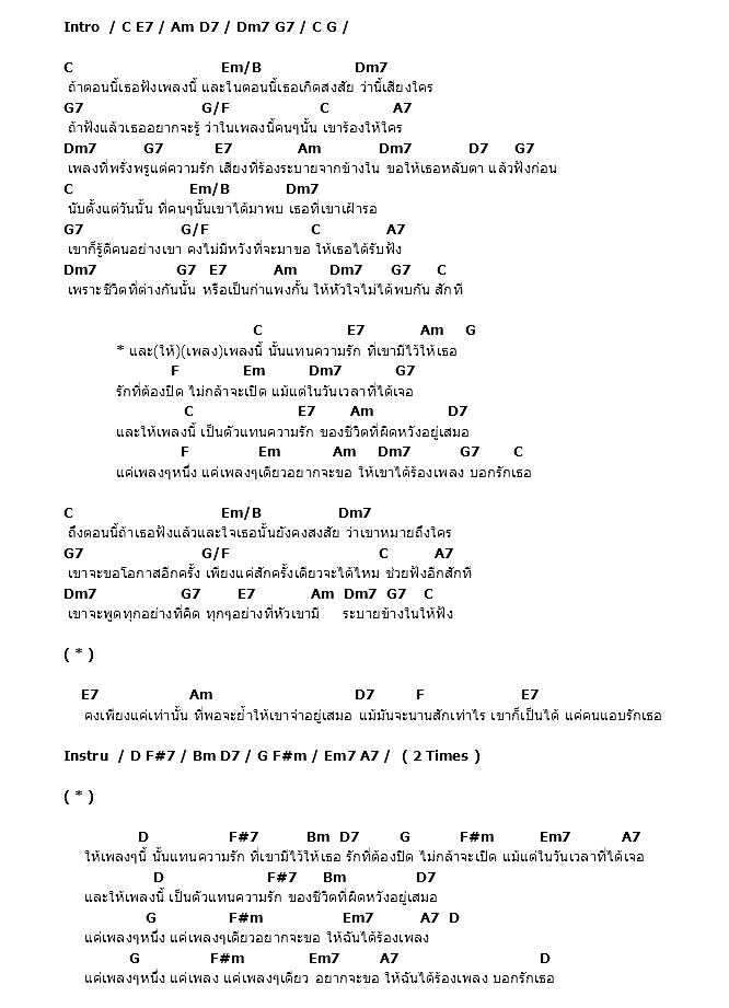 คอร์ดเพลง เนื้อเพลง เพลงจากคนผิดหวัง, คอร์ดเพลง เพลงจากคนผิดหวัง ของ เบน ชลาทิศ, คอร์ดเพลงของ เบน ชลาทิศ, เนื้อร้อง เพลงจากคนผิดหวัง เบน ชลาทิศ, เพลงจากคนผิดหวัง คอร์ดง่าย ๆ, คอร์ด เพลงจากคนผิดหวัง ต้นฉบับ