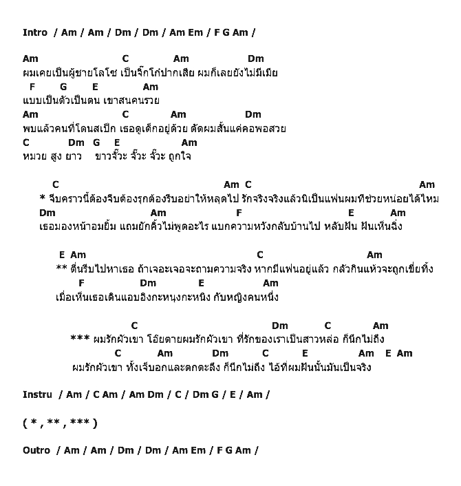 คอร์ดเพลง เนื้อเพลง ผมรักผัวเขา, คอร์ดเพลง ผมรักผัวเขา ของ เดช อิสระ อาร์สยาม, คอร์ดเพลงของ เดช อิสระ อาร์สยาม, เนื้อร้อง ผมรักผัวเขา เดช อิสระ อาร์สยาม, ผมรักผัวเขา คอร์ดง่าย ๆ, คอร์ด ผมรักผัวเขา ต้นฉบับ