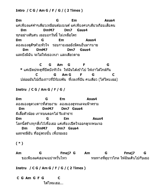 คอร์ดเพลง เนื้อเพลง เปิดประตูหัวใจ, คอร์ดเพลง เปิดประตูหัวใจ ของ โต๋, คอร์ดเพลงของ โต๋, เนื้อร้อง เปิดประตูหัวใจ โต๋, เปิดประตูหัวใจ คอร์ดง่าย ๆ, คอร์ด เปิดประตูหัวใจ ต้นฉบับ
