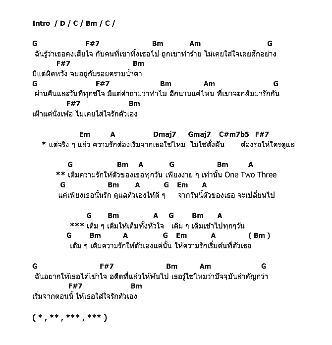 คอร์ดเพลง เนื้อเพลง เติม - Ost.Fitne, คอร์ดเพลง เติม - Ost.Fitne ของ ตุ๊กตา จมาพร, คอร์ดเพลงของ ตุ๊กตา จมาพร, เนื้อร้อง เติม - Ost.Fitne ตุ๊กตา จมาพร, เติม - Ost.Fitne คอร์ดง่าย ๆ, คอร์ด เติม - Ost.Fitne ต้นฉบับ