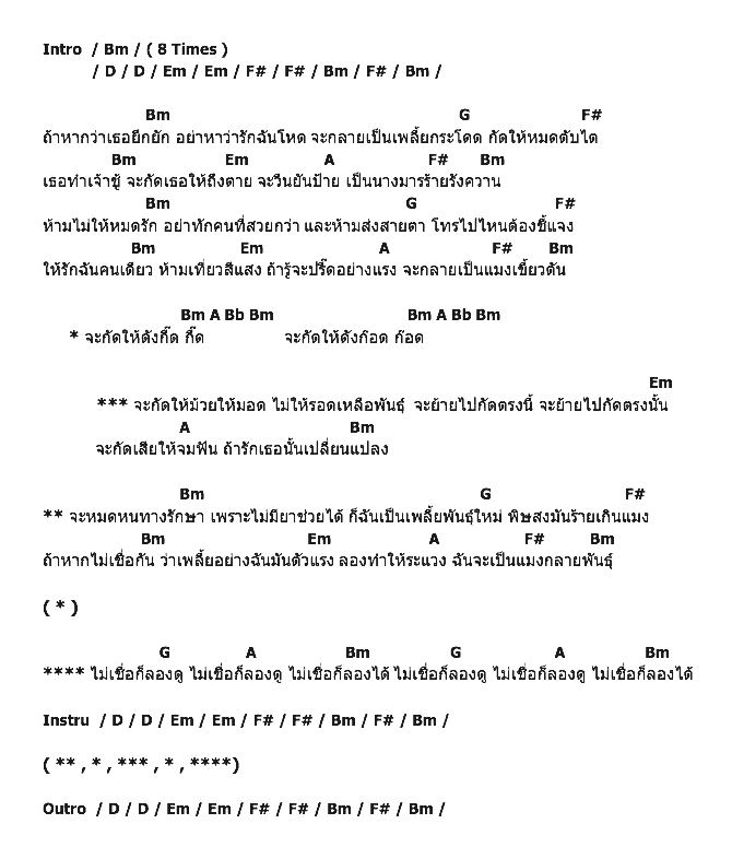 คอร์ดเพลง เนื้อเพลง แมลงกลายพันธุ์, คอร์ดเพลง แมลงกลายพันธุ์ ของ แมงปอ ชลธิชา อาร์ สยาม, คอร์ดเพลงของ แมงปอ ชลธิชา อาร์ สยาม, เนื้อร้อง แมลงกลายพันธุ์ แมงปอ ชลธิชา อาร์ สยาม, แมลงกลายพันธุ์ คอร์ดง่าย ๆ, คอร์ด แมลงกลายพันธุ์ ต้นฉบับ