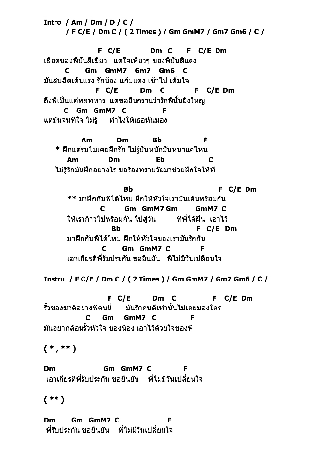 คอร์ดเพลง เนื้อเพลง ฝึกกับพี่ได้ไหม - Ost.ผู้กองยอดรัก ยอดรักผู้กอง, คอร์ดเพลง ฝึกกับพี่ได้ไหม - Ost.ผู้กองยอดรัก ยอดรักผู้กอง ของ ศรราม เทพพิทักษ์, คอร์ดเพลงของ ศรราม เทพพิทักษ์, เนื้อร้อง ฝึกกับพี่ได้ไหม - Ost.ผู้กองยอดรัก ยอดรักผู้กอง ศรราม เทพพิทักษ์, ฝึกกับพี่ได้ไหม - Ost.ผู้กองยอดรัก ยอดรักผู้กอง คอร์ดง่าย ๆ, คอร์ด ฝึกกับพี่ได้ไหม - Ost.ผู้กองยอดรัก ยอดรักผู้กอง ต้นฉบับ