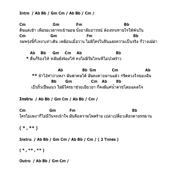 คอร์ดเพลง เนื้อเพลง เหงา ฆ่าคนได้, คอร์ดเพลง เหงา ฆ่าคนได้ ของ ลูกน้ำ อาร์สยาม, คอร์ดเพลงของ ลูกน้ำ อาร์สยาม, เนื้อร้อง เหงา ฆ่าคนได้ ลูกน้ำ อาร์สยาม, เหงา ฆ่าคนได้ คอร์ดง่าย ๆ, คอร์ด เหงา ฆ่าคนได้ ต้นฉบับ
