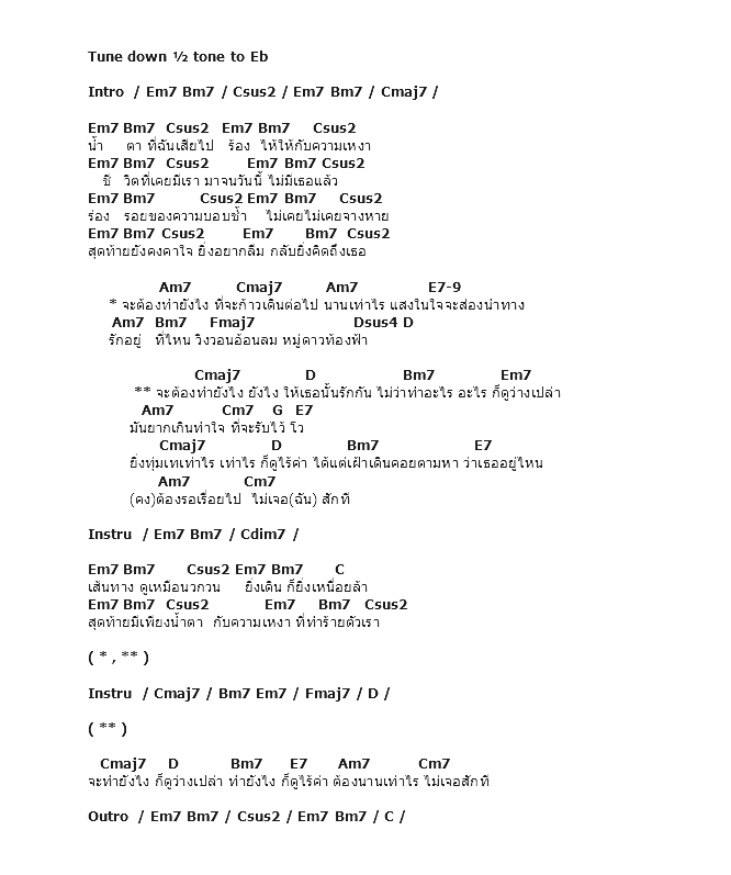 คอร์ดเพลง เนื้อเพลง ยังไง ยังไง, คอร์ดเพลง ยังไง ยังไง ของ พีท วิน Groovinman, คอร์ดเพลงของ พีท วิน Groovinman, เนื้อร้อง ยังไง ยังไง พีท วิน Groovinman, ยังไง ยังไง คอร์ดง่าย ๆ, คอร์ด ยังไง ยังไง ต้นฉบับ