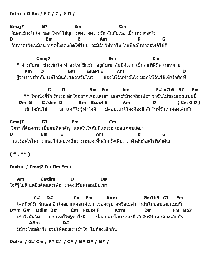 คอร์ดเพลง เนื้อเพลง รักเธอ อยากเจอเขา, คอร์ดเพลง รักเธอ อยากเจอเขา ของ วอร์ม พุฒิพัฒน์, คอร์ดเพลงของ วอร์ม พุฒิพัฒน์, เนื้อร้อง รักเธอ อยากเจอเขา วอร์ม พุฒิพัฒน์, รักเธอ อยากเจอเขา คอร์ดง่าย ๆ, คอร์ด รักเธอ อยากเจอเขา ต้นฉบับ