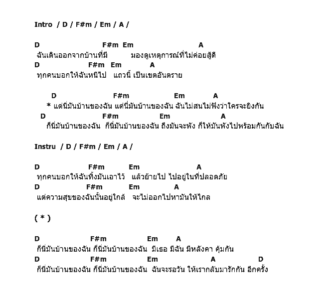 คอร์ดเพลง เนื้อเพลง บ้าน, คอร์ดเพลง บ้าน ของ เป้ อารักษ์, คอร์ดเพลงของ เป้ อารักษ์, เนื้อร้อง บ้าน เป้ อารักษ์, บ้าน คอร์ดง่าย ๆ, คอร์ด บ้าน ต้นฉบับ