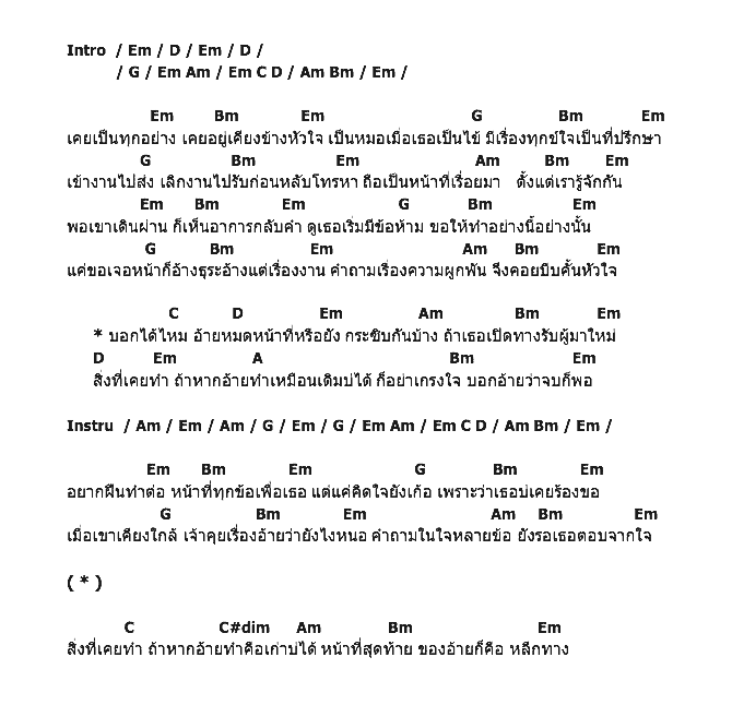 คอร์ดเพลง เนื้อเพลง อ้ายหมดหน้าที่หรือยัง, คอร์ดเพลง อ้ายหมดหน้าที่หรือยัง ของ ไผ่ พงศธร, คอร์ดเพลงของ ไผ่ พงศธร, เนื้อร้อง อ้ายหมดหน้าที่หรือยัง ไผ่ พงศธร, อ้ายหมดหน้าที่หรือยัง คอร์ดง่าย ๆ, คอร์ด อ้ายหมดหน้าที่หรือยัง ต้นฉบับ