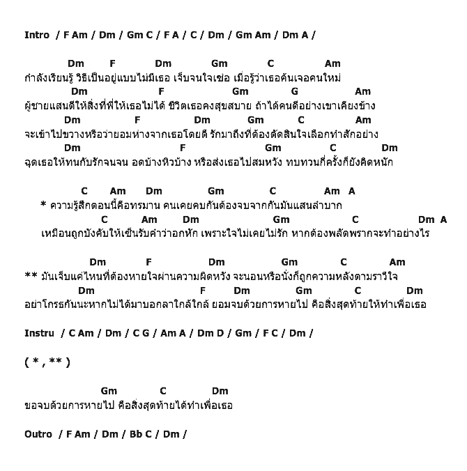 คอร์ดเพลง เนื้อเพลง ยอมเป็นคนอกหัก, คอร์ดเพลง ยอมเป็นคนอกหัก ของ ไผ่ พงศธร, คอร์ดเพลงของ ไผ่ พงศธร, เนื้อร้อง ยอมเป็นคนอกหัก ไผ่ พงศธร, ยอมเป็นคนอกหัก คอร์ดง่าย ๆ, คอร์ด ยอมเป็นคนอกหัก ต้นฉบับ