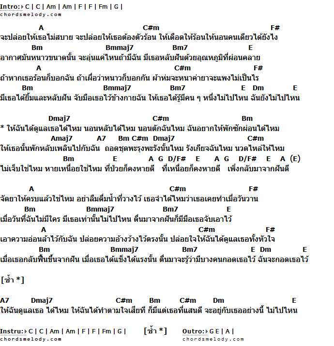 คอร์ดเพลง เนื้อเพลง อยู่บำรุง, คอร์ดเพลง อยู่บำรุง ของ ว่าน ธนกฤต, คอร์ดเพลงของ ว่าน ธนกฤต, เนื้อร้อง อยู่บำรุง ว่าน ธนกฤต, อยู่บำรุง คอร์ดง่าย ๆ, คอร์ด อยู่บำรุง ต้นฉบับ