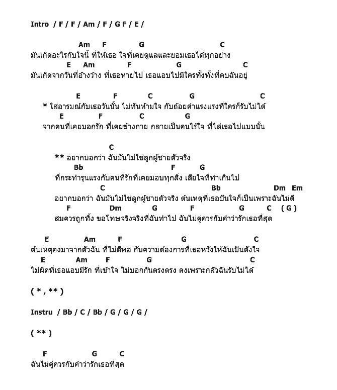 คอร์ดเพลง เนื้อเพลง ลูกผู้ชายตัวจริง, คอร์ดเพลง ลูกผู้ชายตัวจริง ของ ว่าน ธนกฤต, คอร์ดเพลงของ ว่าน ธนกฤต, เนื้อร้อง ลูกผู้ชายตัวจริง ว่าน ธนกฤต, ลูกผู้ชายตัวจริง คอร์ดง่าย ๆ, คอร์ด ลูกผู้ชายตัวจริง ต้นฉบับ