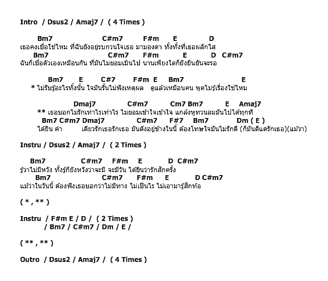 คอร์ดเพลง เนื้อเพลง หูทวนลม, คอร์ดเพลง หูทวนลม ของ ศักดิ์สิทธิ์ แท่งทอง, คอร์ดเพลงของ ศักดิ์สิทธิ์ แท่งทอง, เนื้อร้อง หูทวนลม ศักดิ์สิทธิ์ แท่งทอง, หูทวนลม คอร์ดง่าย ๆ, คอร์ด หูทวนลม ต้นฉบับ