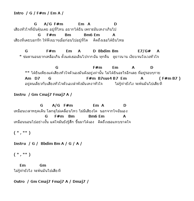 คอร์ดเพลง เนื้อเพลง อยู่กับเสียงหัวใจ, คอร์ดเพลง อยู่กับเสียงหัวใจ ของ ใหม่ เจริญปุระ, คอร์ดเพลงของ ใหม่ เจริญปุระ, เนื้อร้อง อยู่กับเสียงหัวใจ ใหม่ เจริญปุระ, อยู่กับเสียงหัวใจ คอร์ดง่าย ๆ, คอร์ด อยู่กับเสียงหัวใจ ต้นฉบับ