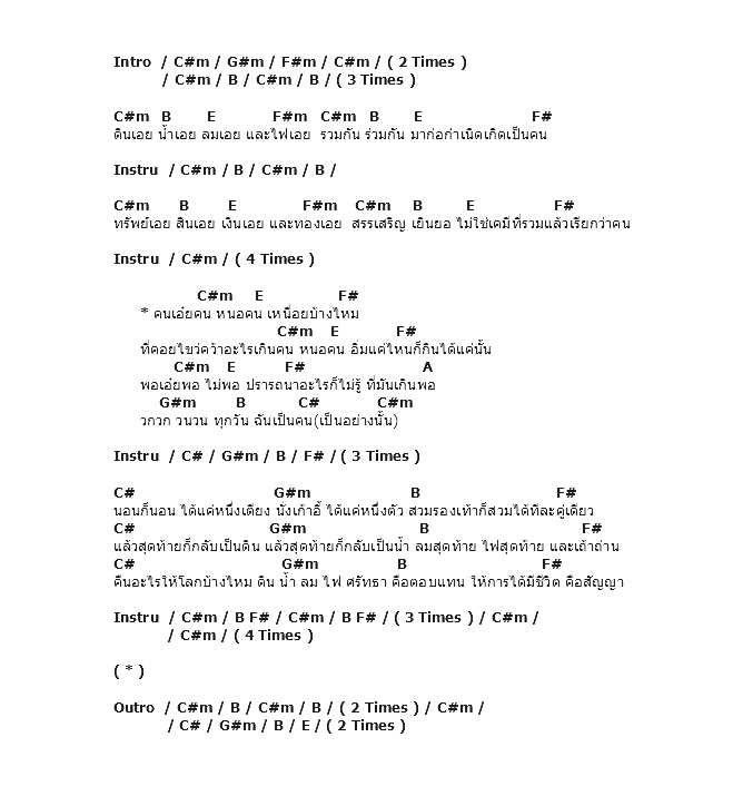 คอร์ดเพลง เนื้อเพลง ดิน น้ำ ลม ไฟ, คอร์ดเพลง ดิน น้ำ ลม ไฟ ของ อัสนี วสันต์, คอร์ดเพลงของ อัสนี วสันต์, เนื้อร้อง ดิน น้ำ ลม ไฟ อัสนี วสันต์, ดิน น้ำ ลม ไฟ คอร์ดง่าย ๆ, คอร์ด ดิน น้ำ ลม ไฟ ต้นฉบับ