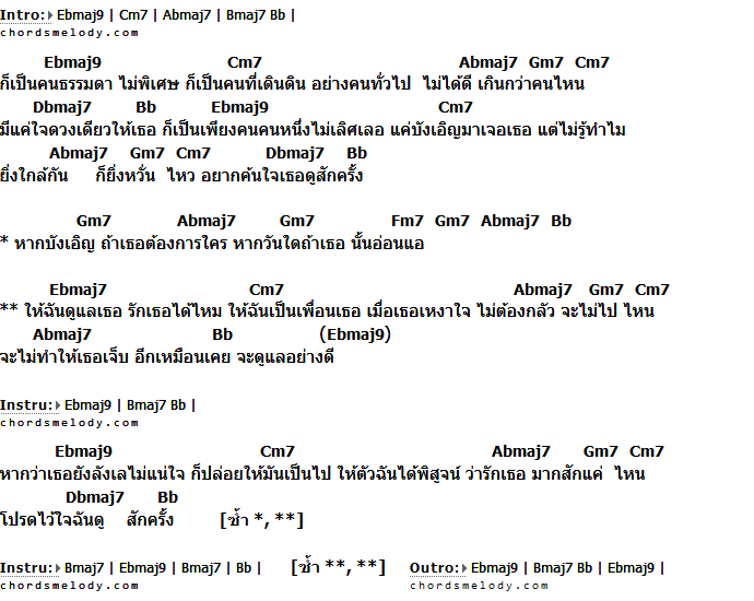 คอร์ดเพลง เนื้อเพลง ให้ฉันดูแลเธอ, คอร์ดเพลง ให้ฉันดูแลเธอ ของ ใหม่ เจริญปุระ, คอร์ดเพลงของ ใหม่ เจริญปุระ, เนื้อร้อง ให้ฉันดูแลเธอ ใหม่ เจริญปุระ, ให้ฉันดูแลเธอ คอร์ดง่าย ๆ, คอร์ด ให้ฉันดูแลเธอ ต้นฉบับ