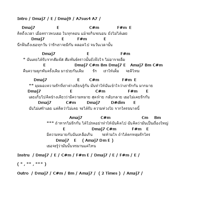 คอร์ดเพลง เนื้อเพลง เข้าใจผิดว่ารักกัน, คอร์ดเพลง เข้าใจผิดว่ารักกัน ของ เอก สุระเชษฐ์, คอร์ดเพลงของ เอก สุระเชษฐ์, เนื้อร้อง เข้าใจผิดว่ารักกัน เอก สุระเชษฐ์, เข้าใจผิดว่ารักกัน คอร์ดง่าย ๆ, คอร์ด เข้าใจผิดว่ารักกัน ต้นฉบับ