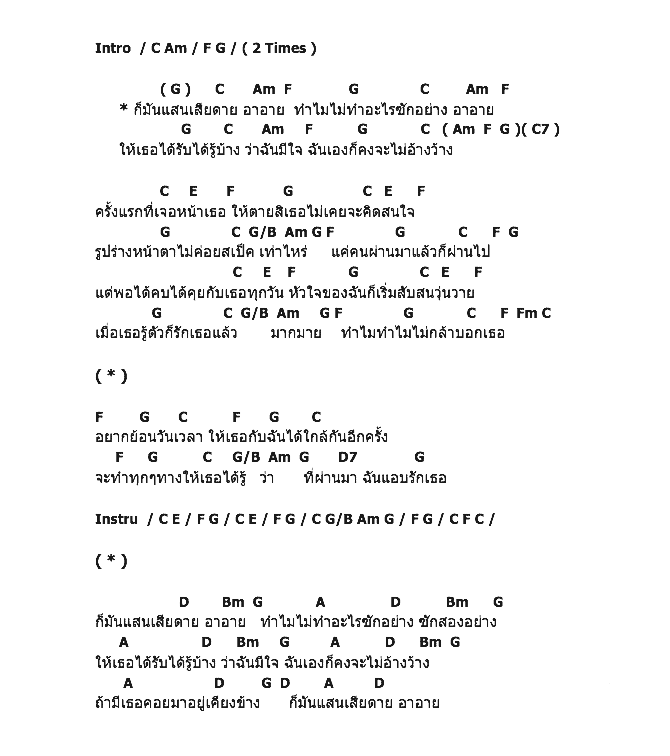 คอร์ดเพลง เนื้อเพลง แสนเสียดาย - Ost.มาดามดัน, คอร์ดเพลง แสนเสียดาย - Ost.มาดามดัน ของ หนุ่ย นันทกานต์, คอร์ดเพลงของ หนุ่ย นันทกานต์, เนื้อร้อง แสนเสียดาย - Ost.มาดามดัน หนุ่ย นันทกานต์, แสนเสียดาย - Ost.มาดามดัน คอร์ดง่าย ๆ, คอร์ด แสนเสียดาย - Ost.มาดามดัน ต้นฉบับ
