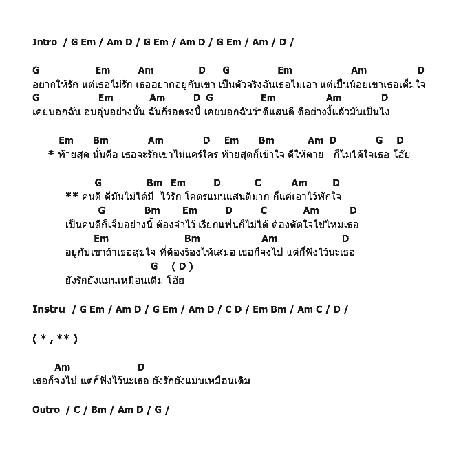 คอร์ดเพลง เนื้อเพลง คนดีไม่ได้มีไว้รัก, คอร์ดเพลง คนดีไม่ได้มีไว้รัก ของ อู๋ พันทาง อาร์สยาม, คอร์ดเพลงของ อู๋ พันทาง อาร์สยาม, เนื้อร้อง คนดีไม่ได้มีไว้รัก อู๋ พันทาง อาร์สยาม, คนดีไม่ได้มีไว้รัก คอร์ดง่าย ๆ, คอร์ด คนดีไม่ได้มีไว้รัก ต้นฉบับ