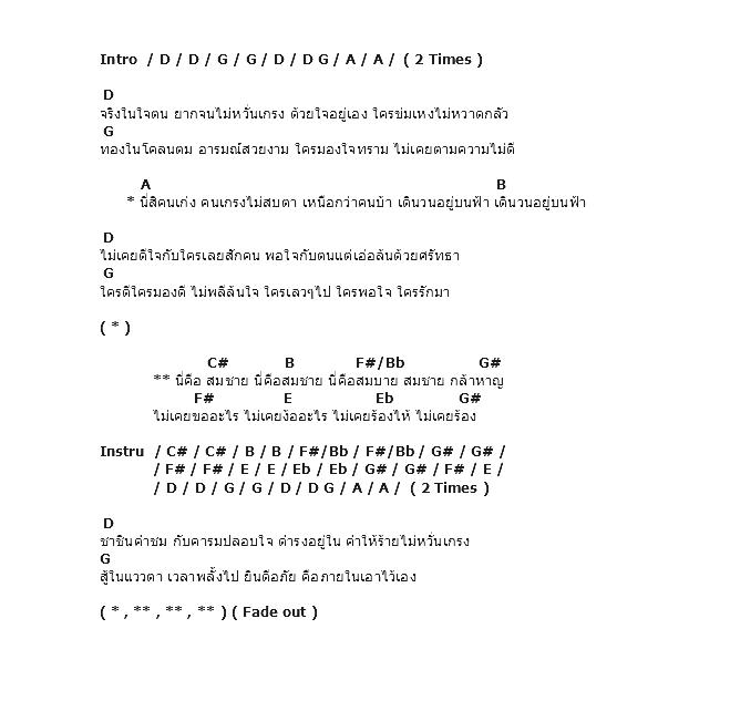คอร์ดเพลง เนื้อเพลง สมชายกล้าหาญ, คอร์ดเพลง สมชายกล้าหาญ ของ อัสนี วสันต์, คอร์ดเพลงของ อัสนี วสันต์, เนื้อร้อง สมชายกล้าหาญ อัสนี วสันต์, สมชายกล้าหาญ คอร์ดง่าย ๆ, คอร์ด สมชายกล้าหาญ ต้นฉบับ