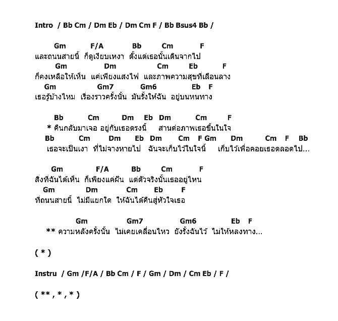 คอร์ดเพลง เนื้อเพลง ถนนสายนี้, คอร์ดเพลง ถนนสายนี้ ของ ใหม่ เจริญปุระ, คอร์ดเพลงของ ใหม่ เจริญปุระ, เนื้อร้อง ถนนสายนี้ ใหม่ เจริญปุระ, ถนนสายนี้ คอร์ดง่าย ๆ, คอร์ด ถนนสายนี้ ต้นฉบับ