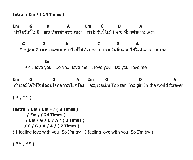 คอร์ดเพลง เนื้อเพลง I Love You (ฉันรักเธอ), คอร์ดเพลง I Love You (ฉันรักเธอ) ของ เสก Loso Feat.ติ๊ก ชีโร่, คอร์ดเพลงของ เสก Loso Feat.ติ๊ก ชีโร่, เนื้อร้อง I Love You (ฉันรักเธอ) เสก Loso Feat.ติ๊ก ชีโร่, I Love You (ฉันรักเธอ) คอร์ดง่าย ๆ, คอร์ด I Love You (ฉันรักเธอ) ต้นฉบับ