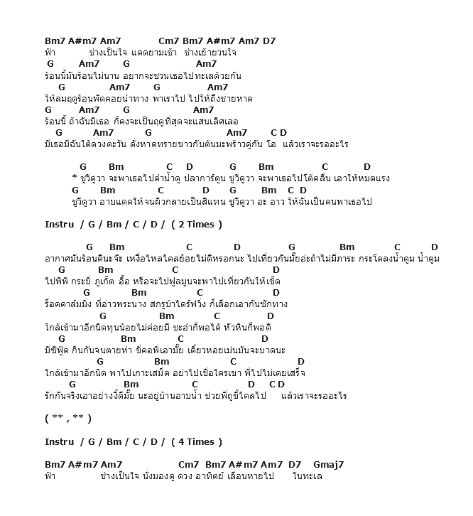 คอร์ดเพลง เนื้อเพลง ปลาการ์ตูน, คอร์ดเพลง ปลาการ์ตูน ของ สิงโต นำโชค, คอร์ดเพลงของ สิงโต นำโชค, เนื้อร้อง ปลาการ์ตูน สิงโต นำโชค, ปลาการ์ตูน คอร์ดง่าย ๆ, คอร์ด ปลาการ์ตูน ต้นฉบับ