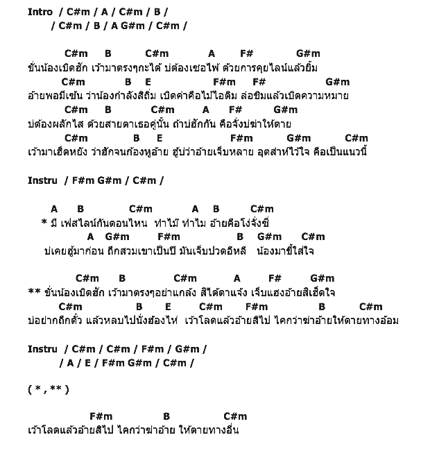 คอร์ดเพลง เนื้อเพลง มีเฟสไลน์กันตอนไหน, คอร์ดเพลง มีเฟสไลน์กันตอนไหน ของ แคน ต้นคำ, คอร์ดเพลงของ แคน ต้นคำ, เนื้อร้อง มีเฟสไลน์กันตอนไหน แคน ต้นคำ, มีเฟสไลน์กันตอนไหน คอร์ดง่าย ๆ, คอร์ด มีเฟสไลน์กันตอนไหน ต้นฉบับ