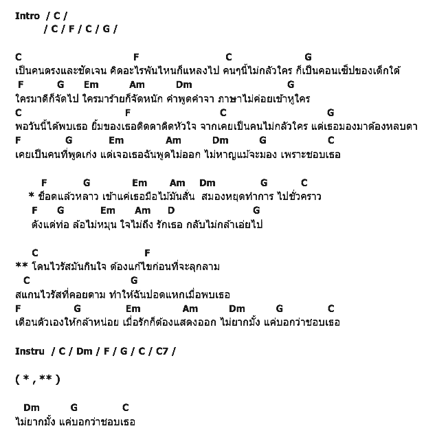 คอร์ดเพลง เนื้อเพลง ช็อต, คอร์ดเพลง ช็อต ของ วงจุลินทรีย์, คอร์ดเพลงของ วงจุลินทรีย์, เนื้อร้อง ช็อต วงจุลินทรีย์, ช็อต คอร์ดง่าย ๆ, คอร์ด ช็อต ต้นฉบับ
