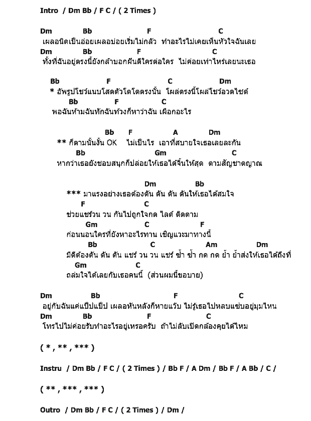 คอร์ดเพลง เนื้อเพลง ดันให้สุด, คอร์ดเพลง ดันให้สุด ของ มอร์แกน, คอร์ดเพลงของ มอร์แกน, เนื้อร้อง ดันให้สุด มอร์แกน, ดันให้สุด คอร์ดง่าย ๆ, คอร์ด ดันให้สุด ต้นฉบับ