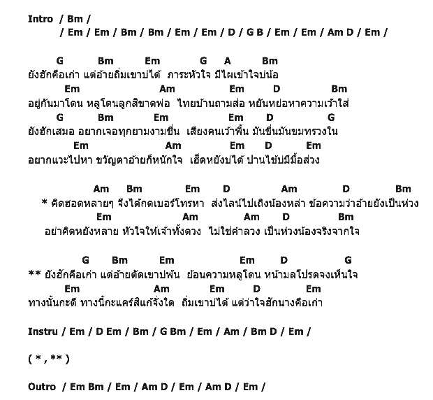 คอร์ดเพลง เนื้อเพลง ยังฮักคือเก่าแต่อ้ายถิ่มเขาบ่ได้, คอร์ดเพลง ยังฮักคือเก่าแต่อ้ายถิ่มเขาบ่ได้ ของ เอ๋ พจนา อาร์สยาม, คอร์ดเพลงของ เอ๋ พจนา อาร์สยาม, เนื้อร้อง ยังฮักคือเก่าแต่อ้ายถิ่มเขาบ่ได้ เอ๋ พจนา อาร์สยาม, ยังฮักคือเก่าแต่อ้ายถิ่มเขาบ่ได้ คอร์ดง่าย ๆ, คอร์ด ยังฮักคือเก่าแต่อ้ายถิ่มเขาบ่ได้ ต้นฉบับ