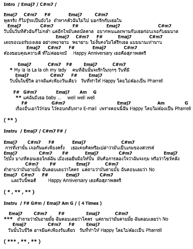 คอร์ดเพลง เนื้อเพลง เพราะวันนี้มีแค่ครั้งเดียว, คอร์ดเพลง เพราะวันนี้มีแค่ครั้งเดียว ของ Polycat, คอร์ดเพลงของ Polycat, เนื้อร้อง เพราะวันนี้มีแค่ครั้งเดียว Polycat, เพราะวันนี้มีแค่ครั้งเดียว คอร์ดง่าย ๆ, คอร์ด เพราะวันนี้มีแค่ครั้งเดียว ต้นฉบับ