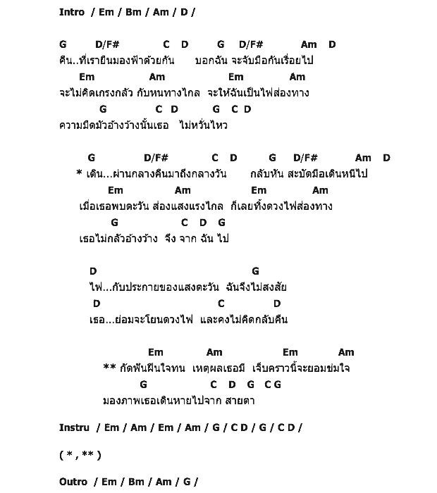 คอร์ดเพลง เนื้อเพลง ไฟกับตะวัน, คอร์ดเพลง ไฟกับตะวัน ของ ตั้ม สมประสงค์, คอร์ดเพลงของ ตั้ม สมประสงค์, เนื้อร้อง ไฟกับตะวัน ตั้ม สมประสงค์, ไฟกับตะวัน คอร์ดง่าย ๆ, คอร์ด ไฟกับตะวัน ต้นฉบับ