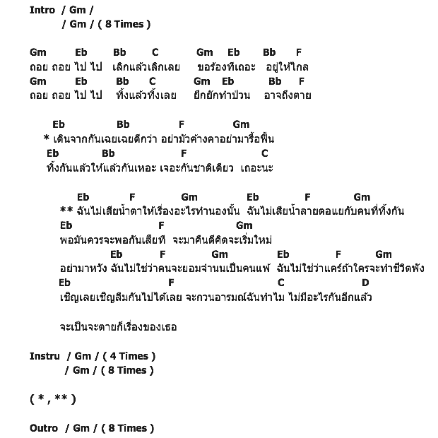 คอร์ดเพลง เนื้อเพลง เรื่องของเธอ, คอร์ดเพลง เรื่องของเธอ ของ ใหม่ เจริญปุระ, คอร์ดเพลงของ ใหม่ เจริญปุระ, เนื้อร้อง เรื่องของเธอ ใหม่ เจริญปุระ, เรื่องของเธอ คอร์ดง่าย ๆ, คอร์ด เรื่องของเธอ ต้นฉบับ