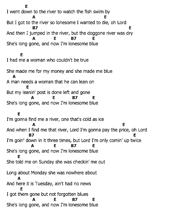 คอร์ดเพลง เนื้อเพลง lonesome blue gone tonight, คอร์ดเพลง lonesome blue gone tonight ของ Hank Williams, คอร์ดเพลงของ Hank Williams, เนื้อร้อง lonesome blue gone tonight Hank Williams, lonesome blue gone tonight คอร์ดง่าย ๆ, คอร์ด lonesome blue gone tonight ต้นฉบับ