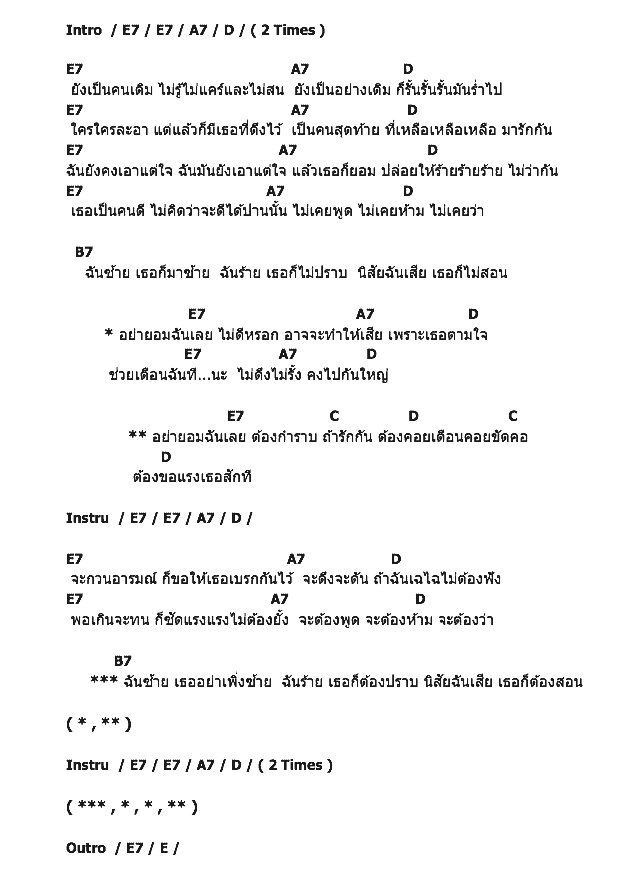 คอร์ดเพลง เนื้อเพลง อย่ายอมฉัน, คอร์ดเพลง อย่ายอมฉัน ของ มาช่า, คอร์ดเพลงของ มาช่า, เนื้อร้อง อย่ายอมฉัน มาช่า, อย่ายอมฉัน คอร์ดง่าย ๆ, คอร์ด อย่ายอมฉัน ต้นฉบับ