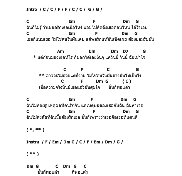 คอร์ดเพลง เนื้อเพลง งาม, คอร์ดเพลง งาม ของ ไท ธนาวุฒิ, คอร์ดเพลงของ ไท ธนาวุฒิ, เนื้อร้อง งาม ไท ธนาวุฒิ, งาม คอร์ดง่าย ๆ, คอร์ด งาม ต้นฉบับ