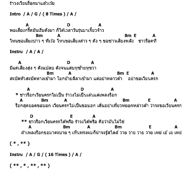 คอร์ดเพลง เนื้อเพลง รำวงเวียนร็อก, คอร์ดเพลง รำวงเวียนร็อก ของ กร ท่าแค, คอร์ดเพลงของ กร ท่าแค, เนื้อร้อง รำวงเวียนร็อก กร ท่าแค, รำวงเวียนร็อก คอร์ดง่าย ๆ, คอร์ด รำวงเวียนร็อก ต้นฉบับ