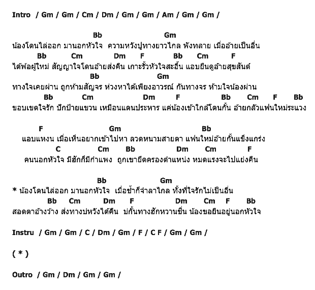 คอร์ดเพลง เนื้อเพลง รักนอกหัวใจ, คอร์ดเพลง รักนอกหัวใจ ของ ศิริพร อำไพพงษ์, คอร์ดเพลงของ ศิริพร อำไพพงษ์, เนื้อร้อง รักนอกหัวใจ ศิริพร อำไพพงษ์, รักนอกหัวใจ คอร์ดง่าย ๆ, คอร์ด รักนอกหัวใจ ต้นฉบับ