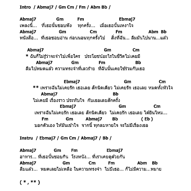 คอร์ดเพลง เนื้อเพลง เรื่องโกหก, คอร์ดเพลง เรื่องโกหก ของ Be Elegance, คอร์ดเพลงของ Be Elegance, เนื้อร้อง เรื่องโกหก Be Elegance, เรื่องโกหก คอร์ดง่าย ๆ, คอร์ด เรื่องโกหก ต้นฉบับ