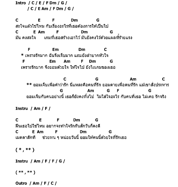 คอร์ดเพลง เนื้อเพลง ยอมเจ็บเพื่อคำว่ารัก, คอร์ดเพลง ยอมเจ็บเพื่อคำว่ารัก ของ Mani Rai, คอร์ดเพลงของ Mani Rai, เนื้อร้อง ยอมเจ็บเพื่อคำว่ารัก Mani Rai, ยอมเจ็บเพื่อคำว่ารัก คอร์ดง่าย ๆ, คอร์ด ยอมเจ็บเพื่อคำว่ารัก ต้นฉบับ
