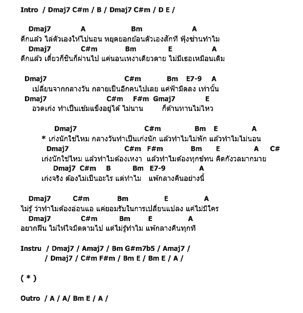 คอร์ดเพลง เนื้อเพลง แพ้กลางคืน, คอร์ดเพลง แพ้กลางคืน ของ Calories Blah Blah, คอร์ดเพลงของ Calories Blah Blah, เนื้อร้อง แพ้กลางคืน Calories Blah Blah, แพ้กลางคืน คอร์ดง่าย ๆ, คอร์ด แพ้กลางคืน ต้นฉบับ