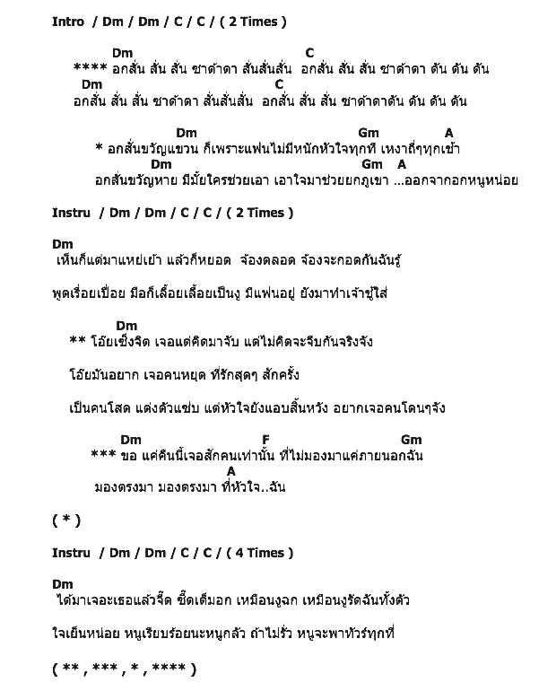 คอร์ดเพลง เนื้อเพลง อกสั่น, คอร์ดเพลง อกสั่น ของ ออม บลูเบอร์รี่, คอร์ดเพลงของ ออม บลูเบอร์รี่, เนื้อร้อง อกสั่น ออม บลูเบอร์รี่, อกสั่น คอร์ดง่าย ๆ, คอร์ด อกสั่น ต้นฉบับ