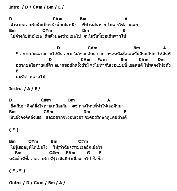 คอร์ดเพลง เนื้อเพลง หนังสือที่ไม่เคยอ่าน, คอร์ดเพลง หนังสือที่ไม่เคยอ่าน ของ รุจ ศุภรุจ The Star 4, คอร์ดเพลงของ รุจ ศุภรุจ The Star 4, เนื้อร้อง หนังสือที่ไม่เคยอ่าน รุจ ศุภรุจ The Star 4, หนังสือที่ไม่เคยอ่าน คอร์ดง่าย ๆ, คอร์ด หนังสือที่ไม่เคยอ่าน ต้นฉบับ