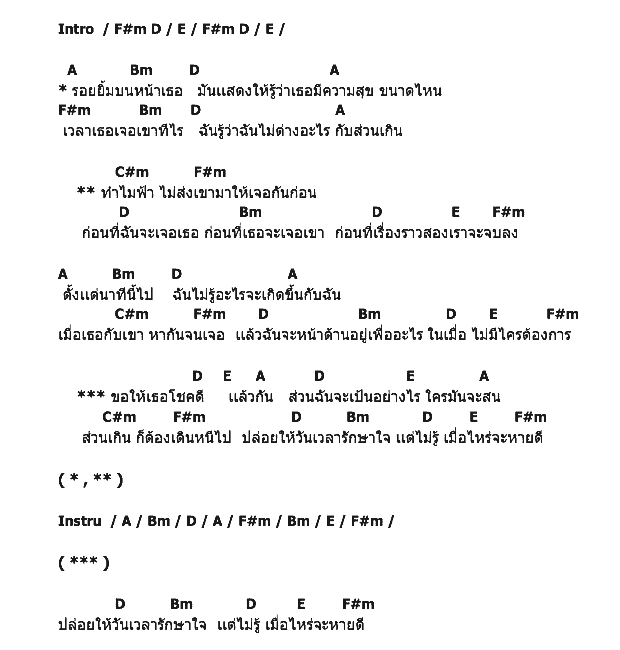 คอร์ดเพลง เนื้อเพลง เกินมา 1, คอร์ดเพลง เกินมา 1 ของ My Mommam, คอร์ดเพลงของ My Mommam, เนื้อร้อง เกินมา 1 My Mommam, เกินมา 1 คอร์ดง่าย ๆ, คอร์ด เกินมา 1 ต้นฉบับ