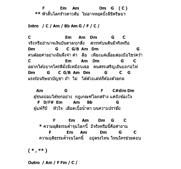 คอร์ดเพลง เนื้อเพลง ลิขิตริษยา, คอร์ดเพลง ลิขิตริษยา ของ เจนนิเฟอร์ คิ้ม, คอร์ดเพลงของ เจนนิเฟอร์ คิ้ม, เนื้อร้อง ลิขิตริษยา เจนนิเฟอร์ คิ้ม, ลิขิตริษยา คอร์ดง่าย ๆ, คอร์ด ลิขิตริษยา ต้นฉบับ