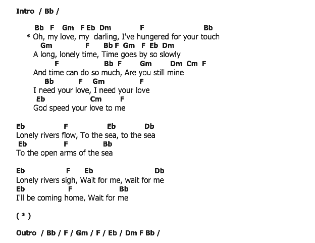 คอร์ดเพลง เนื้อเพลง Unchained Melody, คอร์ดเพลง Unchained Melody ของ Al Hibbler, คอร์ดเพลงของ Al Hibbler, เนื้อร้อง Unchained Melody Al Hibbler, Unchained Melody คอร์ดง่าย ๆ, คอร์ด Unchained Melody ต้นฉบับ
