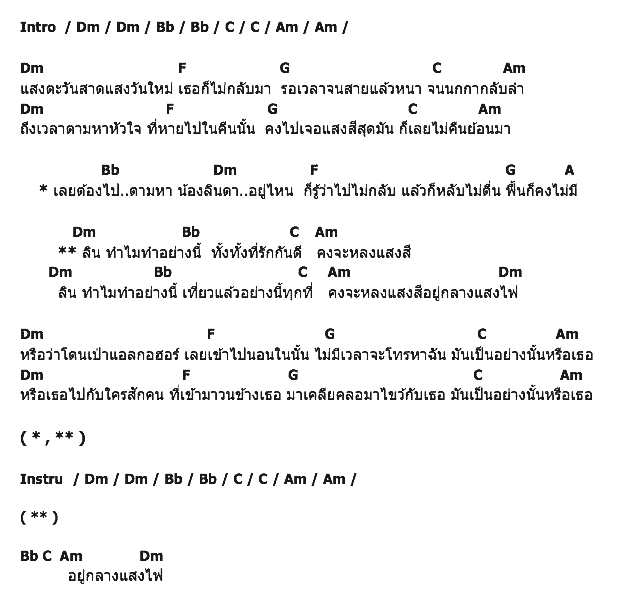 คอร์ดเพลง เนื้อเพลง ลินดา ลินดา, คอร์ดเพลง ลินดา ลินดา ของ Big Daddy, คอร์ดเพลงของ Big Daddy, เนื้อร้อง ลินดา ลินดา Big Daddy, ลินดา ลินดา คอร์ดง่าย ๆ, คอร์ด ลินดา ลินดา ต้นฉบับ